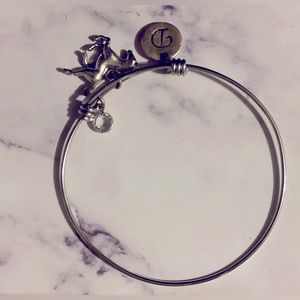 Custom D bracelet